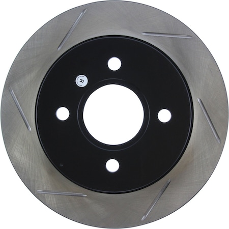 Centric Parts Sport Slotted Brake Rotor, 126.61070Sr 126.61070SR